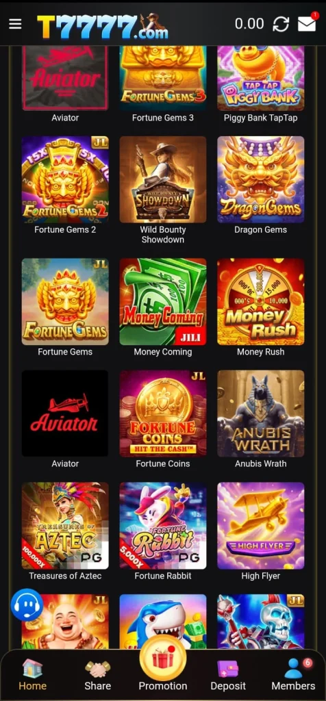 T7777 Game