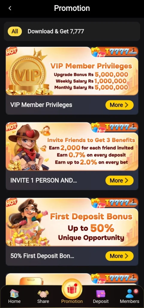 T7777 Game