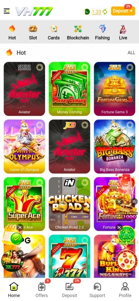 VH777 Game